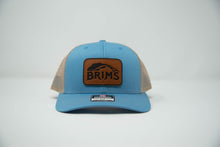 Load image into Gallery viewer, Brims Leather Logo Trucker Hat
