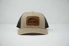 Load image into Gallery viewer, Brims Leather Logo Trucker Hat
