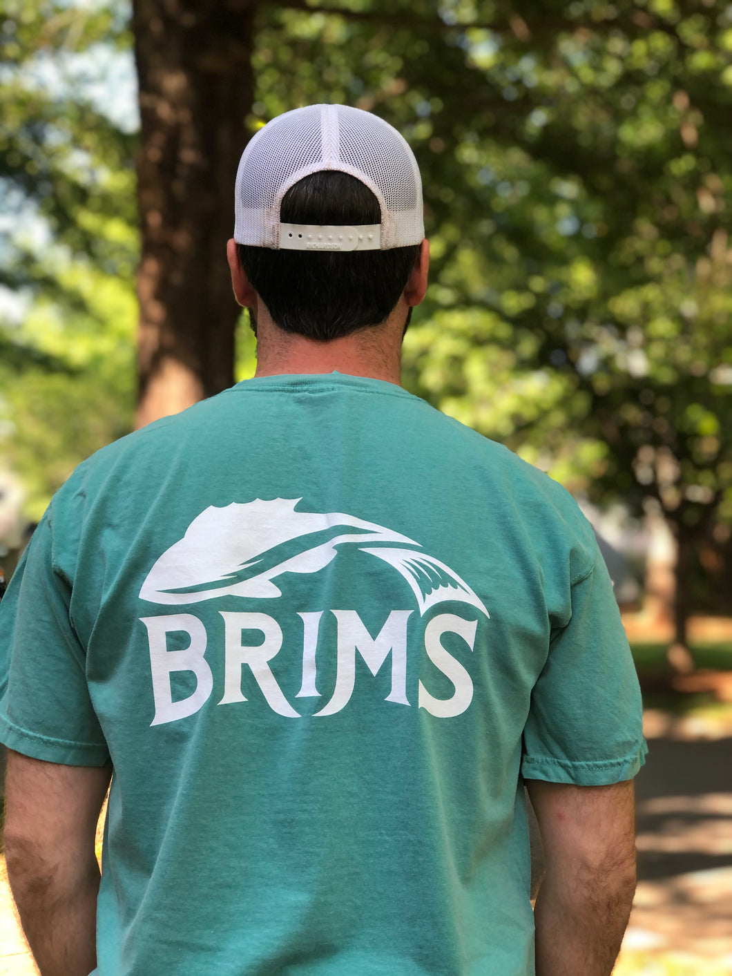 Short-Sleeve Brims Tee Shirt