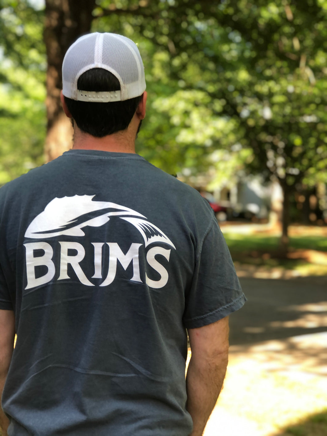 Short-Sleeve Brims Tee Shirt