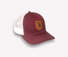 Load image into Gallery viewer, Leather Badge Trucker
