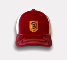 Load image into Gallery viewer, Leather Badge Trucker
