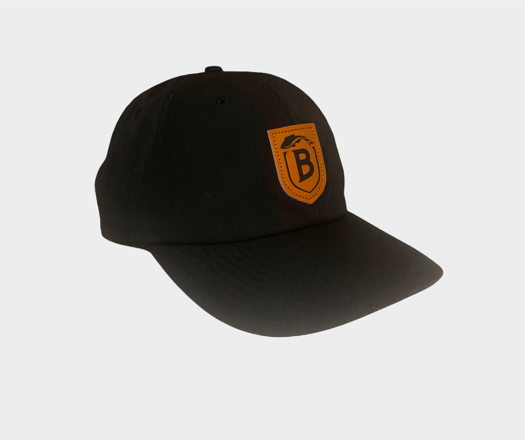 Performance Leather Badge Dad Hat